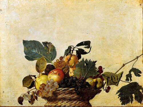 “Canestra di frutta” di Caravaggio